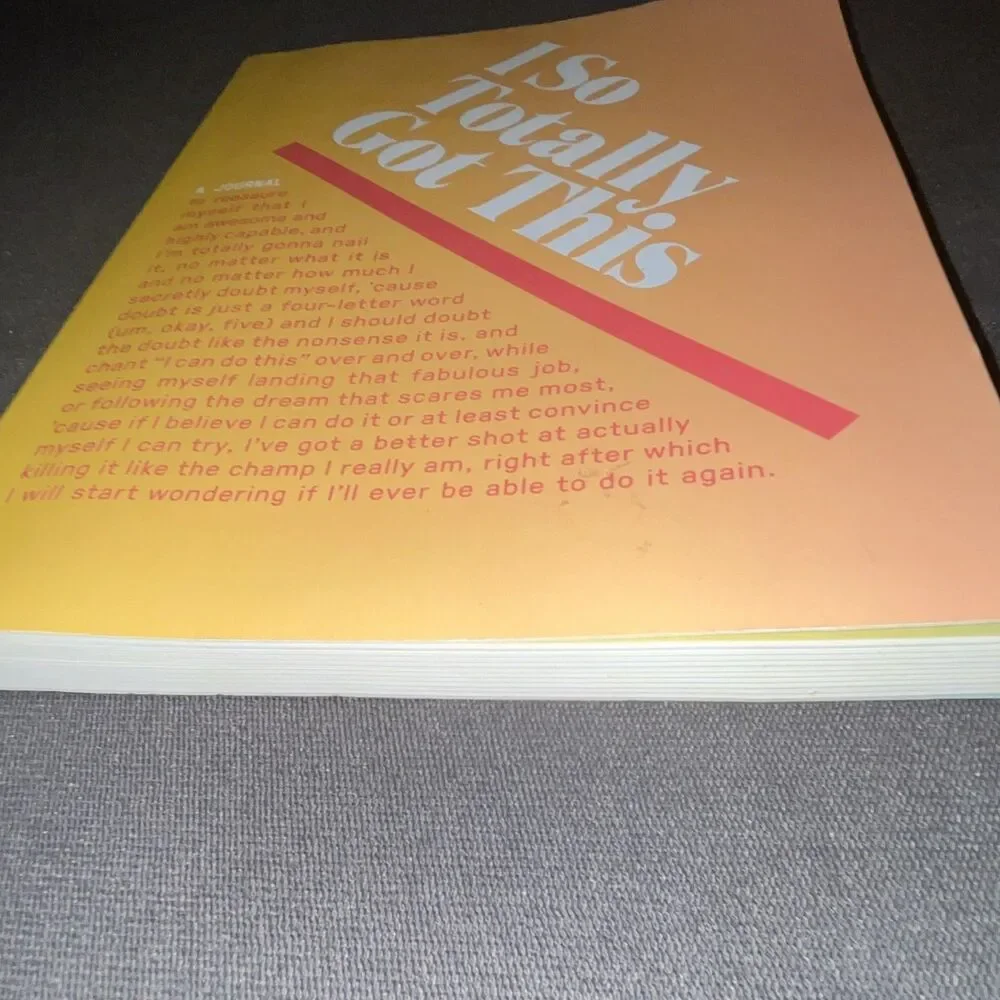 Knock Knock Inner Truth Journal 'I So Totally Got This' Cardboard Cover Diary